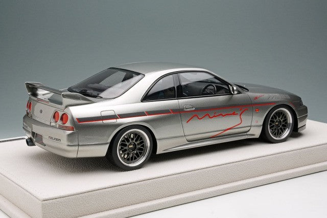 EIDOLON EML179A 1/18 Mine's Skyline GT-R(BCNR33) Sonic Silver Limited 120pcs