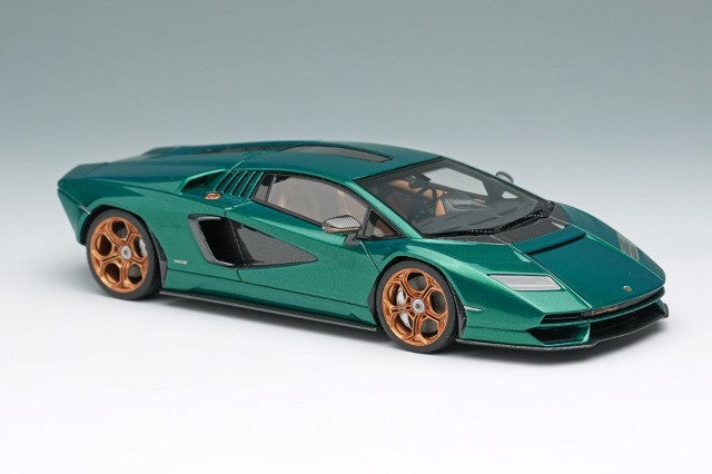 EIDOLON EM740C 1/43 Lamborghini Countach LPI 800-4 Green Resin Limited 112pcs