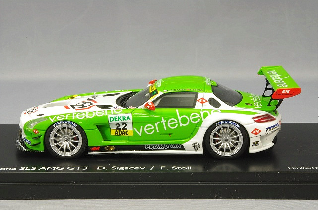 Schuco SCH450882000 1/43 Mercedes-Benz SLS AMG GT3 2011 #22 Multi Color