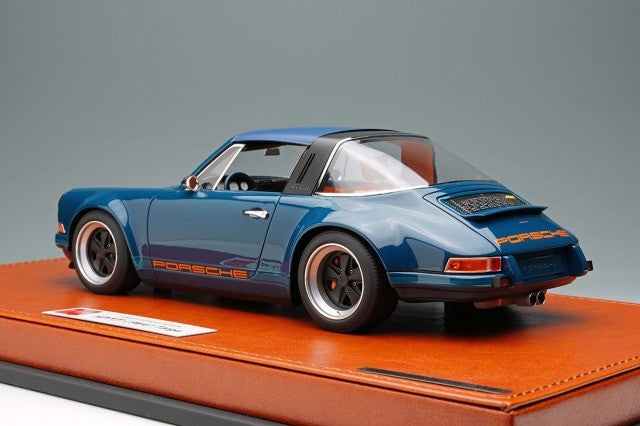 EIDOLON EML212E 1/18 Singer 911 (964) Targa Resistance Blue Limited 60pcs