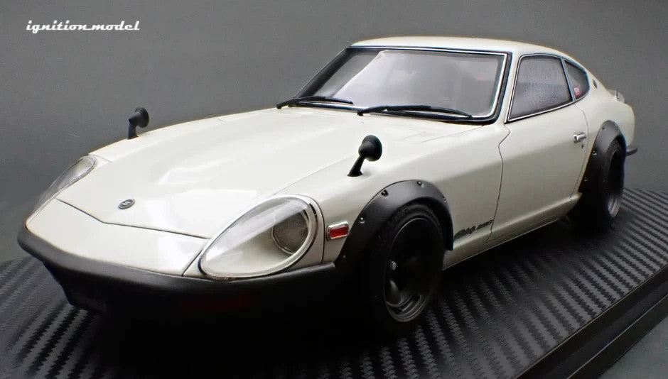 Ignition Model IG3722 1/18 Nissan Fairlady 240ZG HS30 White Resin