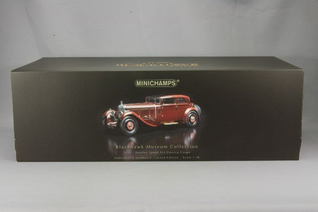 Minichamps MC107139420 1/18 Bentley Speed 6 Corsica 1930 Resin
