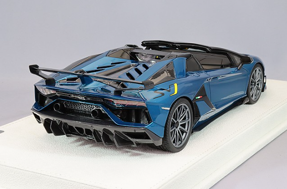 EIDOLON EML028B 1/18 Lamborghini Aventador SVJ Roadster Verde Artemis Resin Car