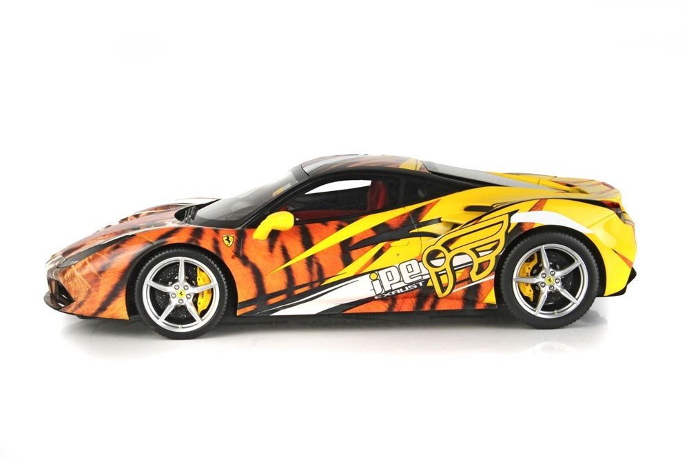 BBR P18221V 1/18 Ferrari 488 GTB IPE Tiger 2015 Giallo Modena Yellow Ltd 100pcs