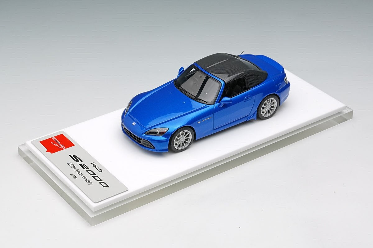 Make Up EIDOLON EM729A 1/43 Honda S2000 20th AP2 Bermuda Blue Pearl