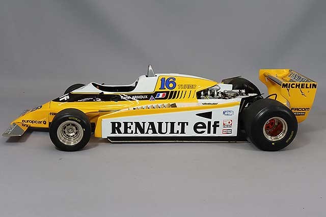 EXOTO GPC97091 1/18 Renault RE20 Turbo 1980 French GP No.16