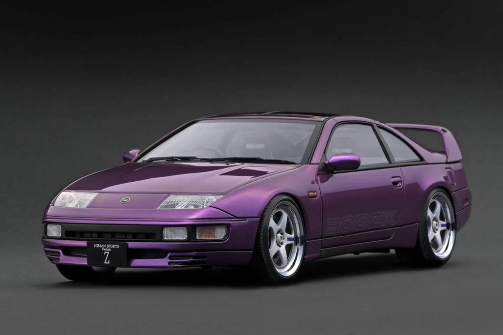 Ignition Model IG3425 1/18 Nissan Fairlady Z Z32 300ZX 2by2 Purple Resin