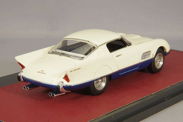 MATRIX MX50604-141 1/43 Ferrari 410 Superamerica Superfast 1956 White Blue Resin