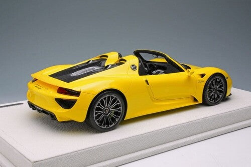 1:18 Porsche 918 Spyder Racing Yellow - EIDOLON EML045E