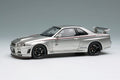 Make Up EIDOLON EM791 1/43 Nismo R34 GT-R Z-tune Prototype TAS 2001 Silver