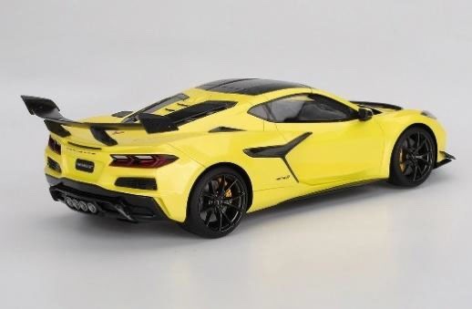 Top Speed TS0645 1/18 Chevrolet Corvette ZR1 Accelerate Yellow Resin