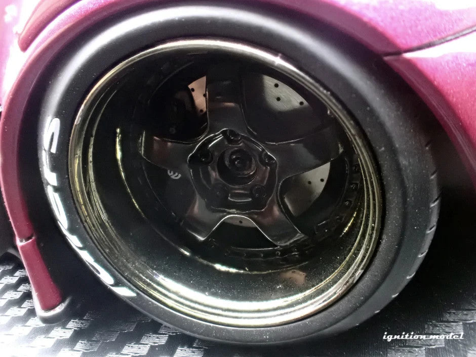 Ignition Model IG3623 1/18 RWB Porsche 993 Purple Metallic Resin
