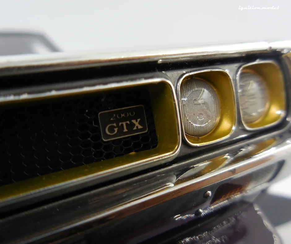 Ignition Model IG3270 1/18 Nissan Skyline Kenmeri GC110 GT-X Purple Resin