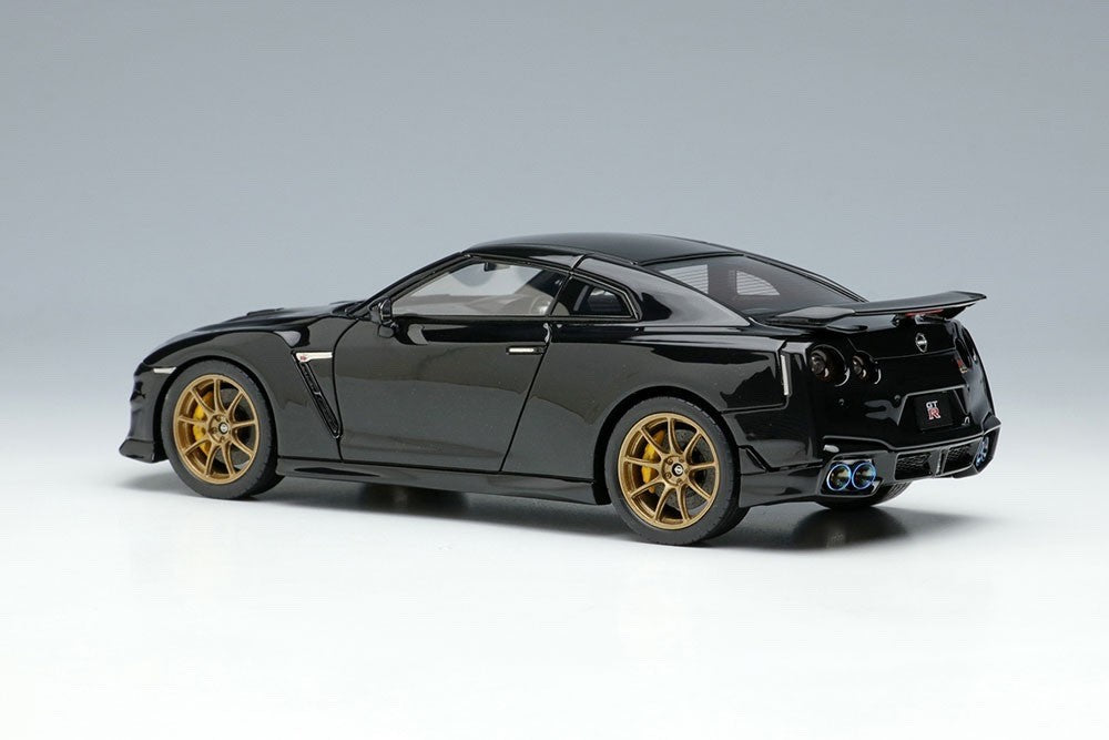 Make Up EIDOLON EM684E 1/43 NISSAN GT-R Premium edition T-spec 2024 Black JDM