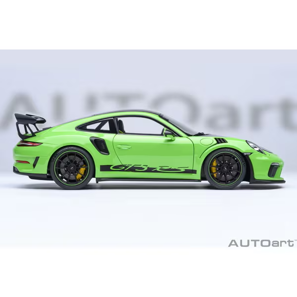 AUTOart 78179 1/18 Porsche 911 991.2 GT3 RS Weissach Green Diecast