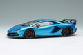 EIDOLON EM438M 1/43 Lamborghini Aventador SVJ 2018 Blu Aegir Resin