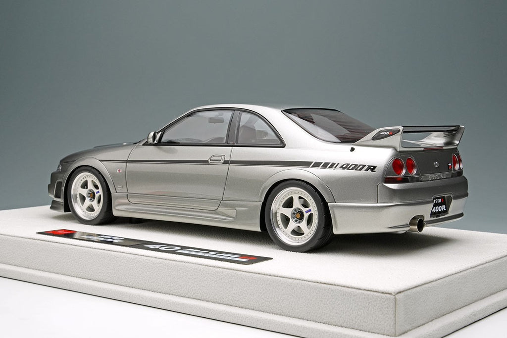 Make Up EIDOLON EML102C 1/18 NISMO 400R 1996 Silver Resin