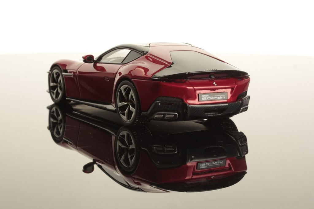 Looksmart LS553A 1/43 Ferrari 12 Cilindri 2024 Rosso Imola Red Coupe Resin