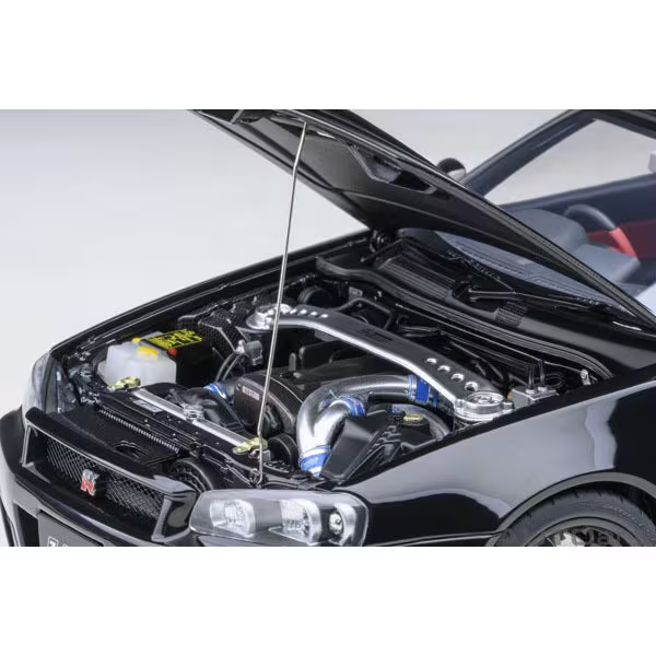 AUTOart 77463  1:18 Nissan Skyline GT-R R34 NISMO Z-tune Black Pearl Diecast