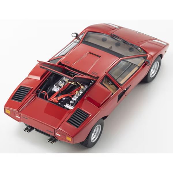 Kyosho KS08321RT 1/18 Lamborghini Countach LP400 Red Diecast