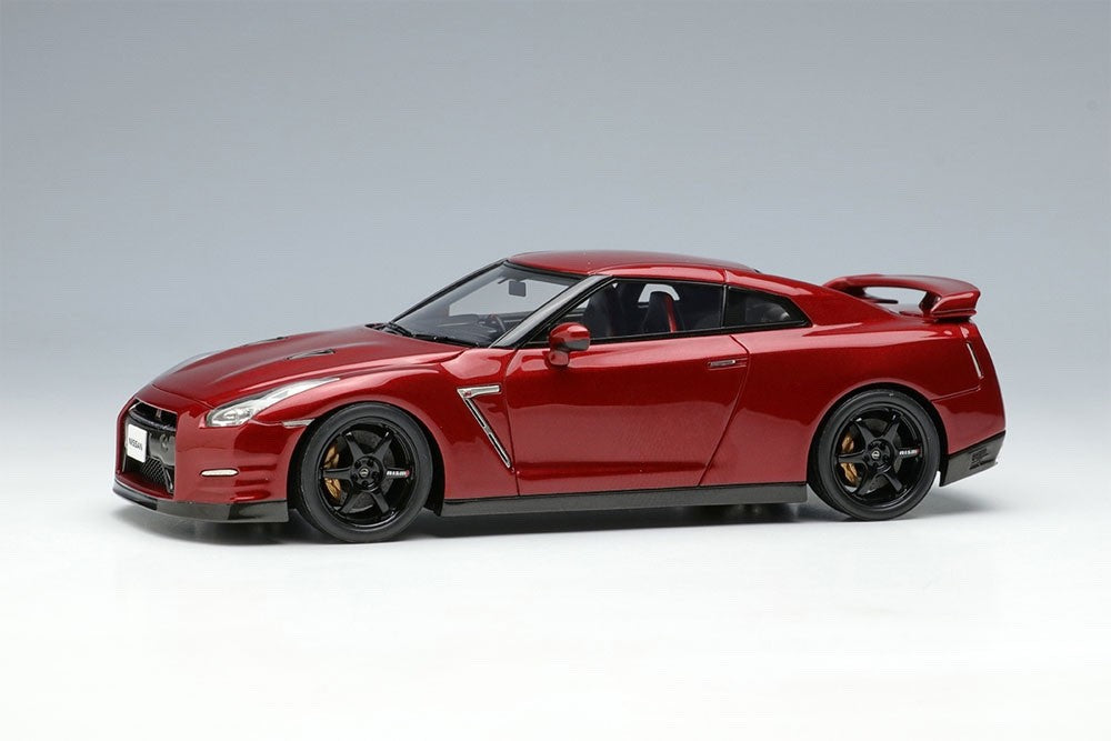 EIDOLON EM683A 1/43 Nissan GT-R Track Edition Nismo 2015 Gold Flake Red Pearl