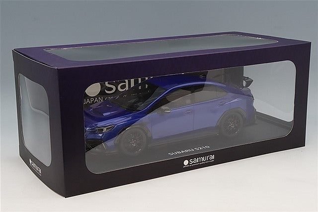 Kyosho Samurai KSR18069BL 1/18 Subaru WRX STI S210 Complete Car Blue