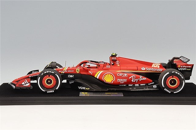 Looksmart LS18F1059 1/18 Ferrari SF-24 F1 Australian GP 2024 Winner #55 Sainz