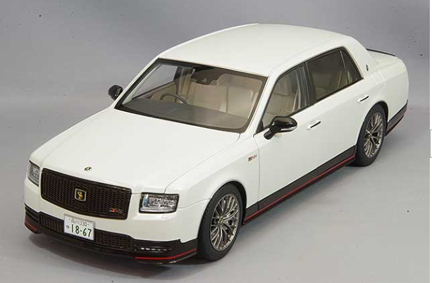 AUTOart 78764 1/18 Toyota Century GRMN Pearl White Limited Edition