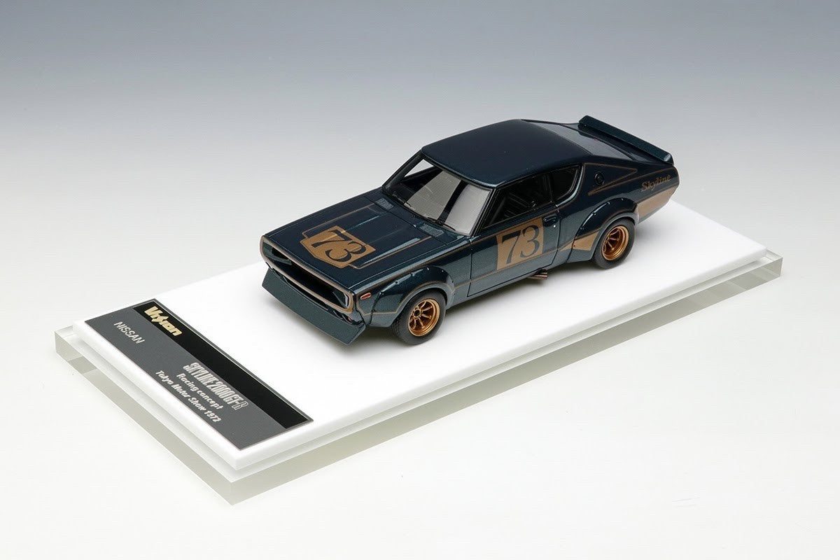 Make Up VISION VM272 1/43 Nissan Skyline GT-R KPGC10 1972 Tokyo Show Green