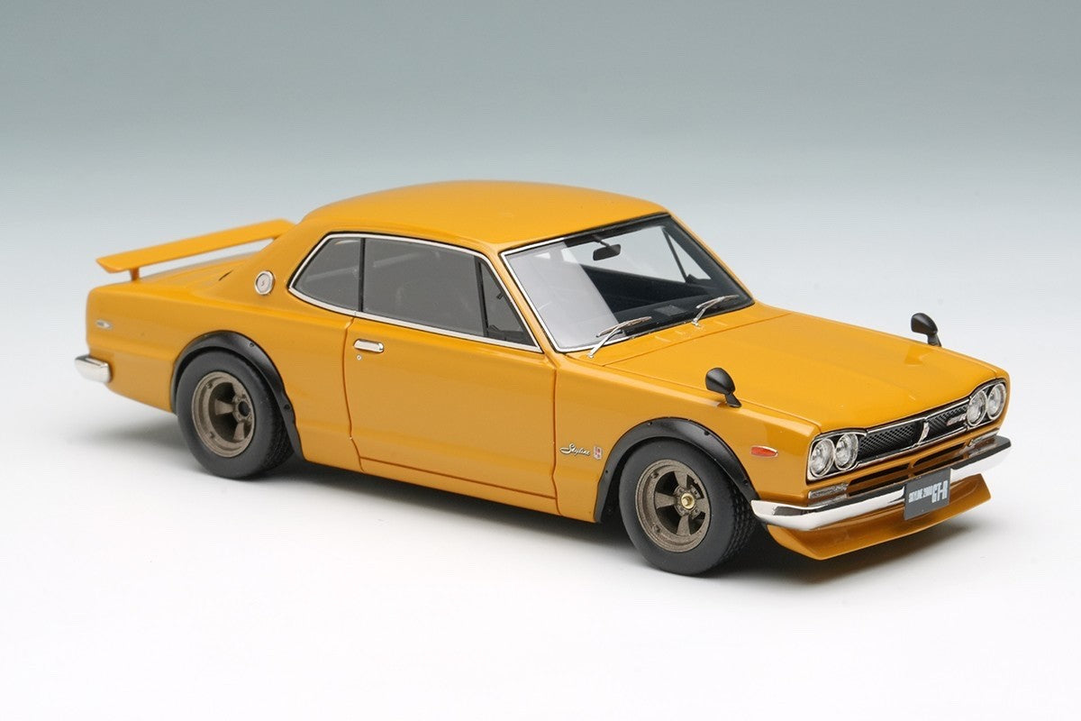 Make Up VISION VM244C 1/43 Skyline 2000 GT-R KPGC10 1971 Brown with Spoiler