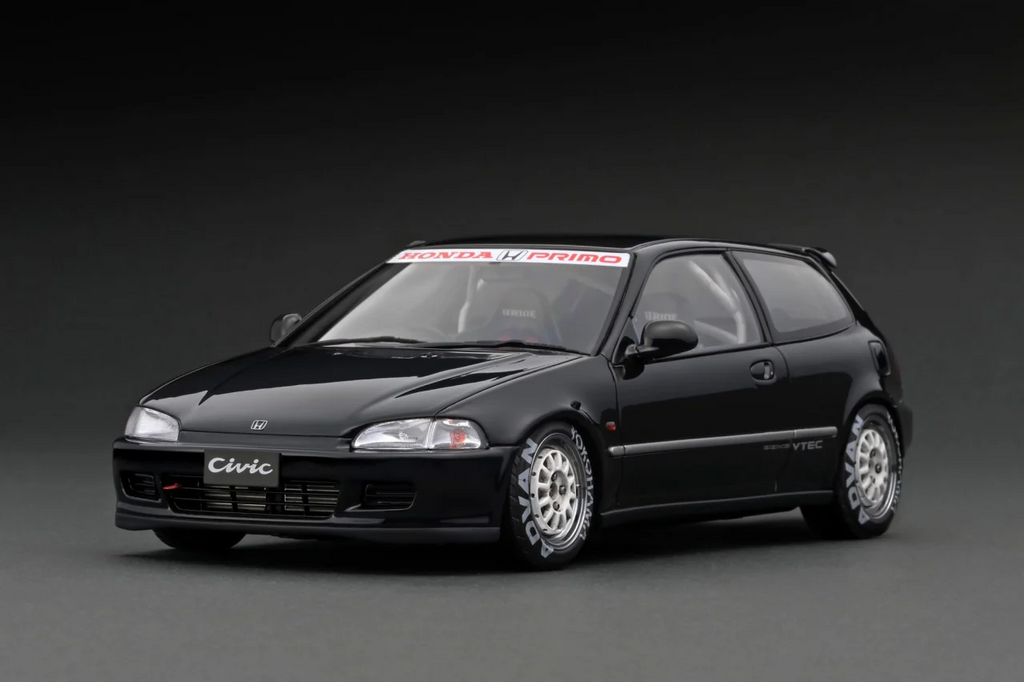 Ignition Model IG3043 1/18 Honda Civic EG6 Circuit Black Weds Resin