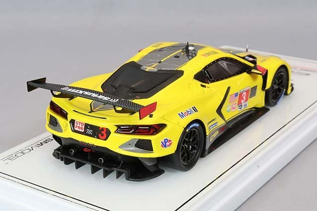 TSM TSM430639 1/43 Chevrolet Corvette C8.R 2022 IMSA Daytona 24H #3 Yellow Resin