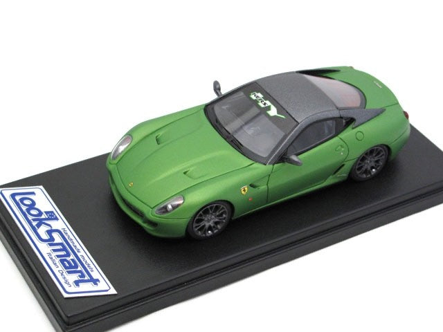 Looksmart LS378 1/43 Ferrari 599 HY-KERS 2010 Matte Green Grey Roof Resin
