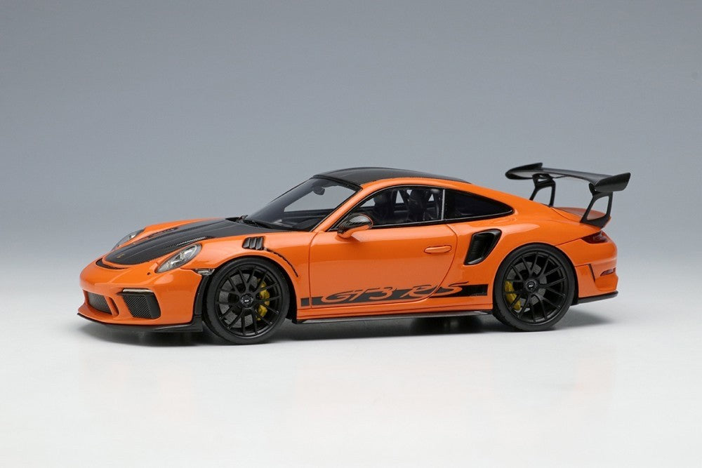 Make Up EIDOLON EM574E 1/43 Porsche 911 GT3 RS Weissach Package 2018 Orange