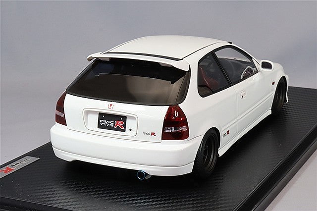 Ignition Model IG3542 1/18 Honda Civic Type R EK9 Watanabe White Resin
