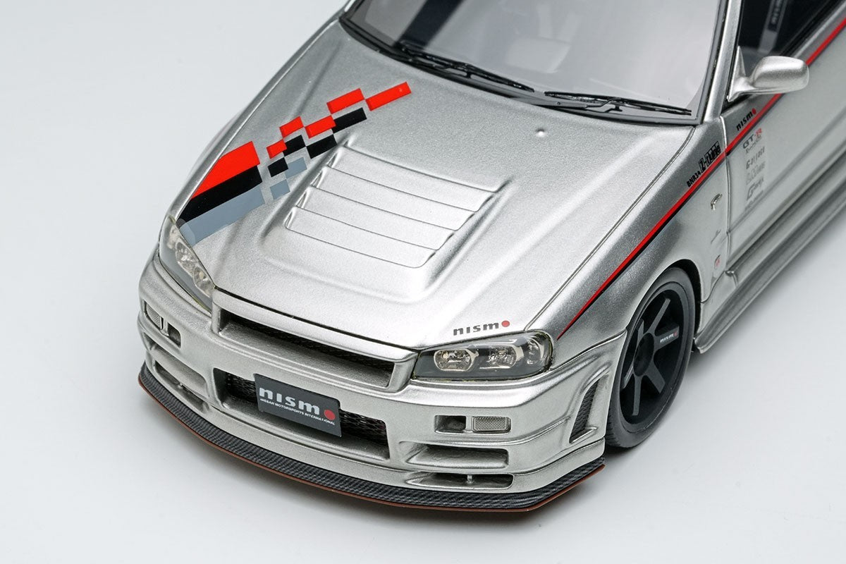 EIDOLON EM792 1/43 NISMO R34 Z-Tune Prototype 2001 Silver Resin