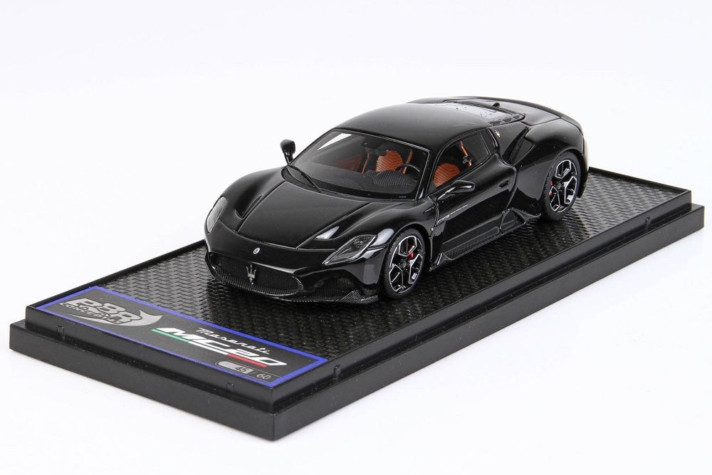 BBR BBRC251B 1/43 Maserati MC20 2020 Nero Enigma Black Gloss Roof Resin Ltd 60pc