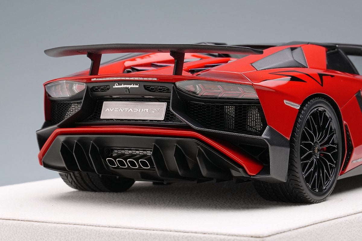 EIDOLON EML007E 1/18 Lamborghini Aventador LP750-4 SV Roadster 2015 Rosso Bia