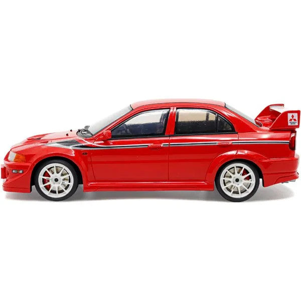 Pop Race PK18-EV65-RD01 1/18 Mitsubishi Evolution 6.5 Tommi Mäkinen Edition Red