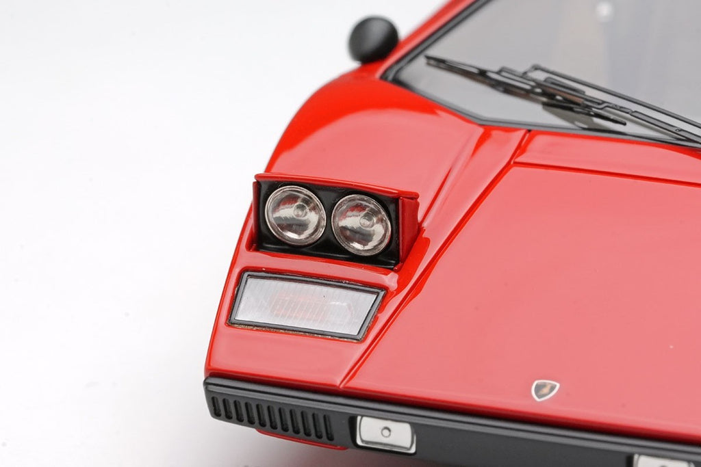 EIDOLON EM822B 1/43 Lamborghini Countach LP400 1974 Headlamp Open Red Resin