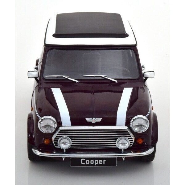 KK Scale KKDC120075L - 1/12 Mini Cooper Sunroof Purple Metallic/White Left-Hand