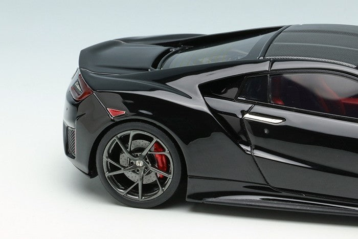 Make Up EIDOLON EM430F 1/43 Honda NSX NC1 Berlina Black/Red Interior 2016