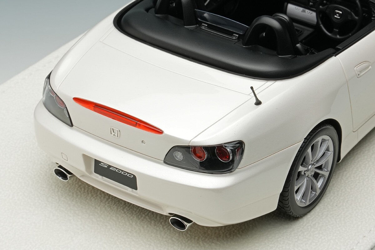 Make Up EIDOLON EML118B 1/18 Honda S2000 AP2 2005 Platinum White Pearl