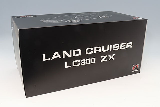 LCD Model LCD18013ZXBL 1/18 Toyota Land Cruiser 300 ZX Black Diecast