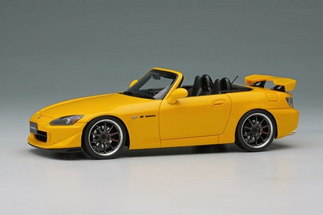 EIDOLON EM829D 1/43 Honda S2000 AP2 Type-S 2007 New Indy Yellow Pearl Ltd 50pcs