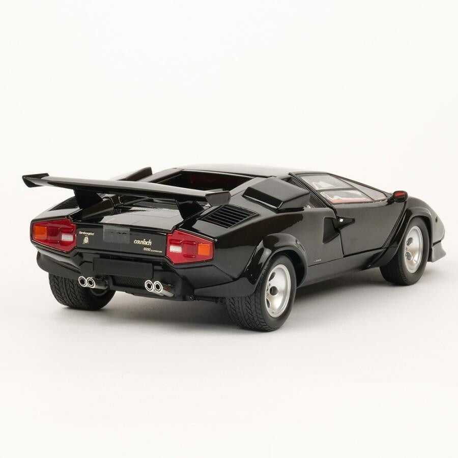 KYOSHO KS08320BK 1/18 Lamborghini Countach LP5000 Quattrovalvole Black