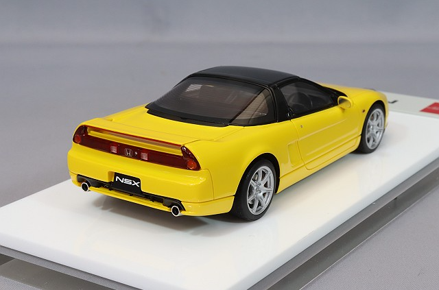 Make Up EIDOLON EM585C 1/43 Honda NSX NA2 Indy Yellow Pearl Body Color 2001
