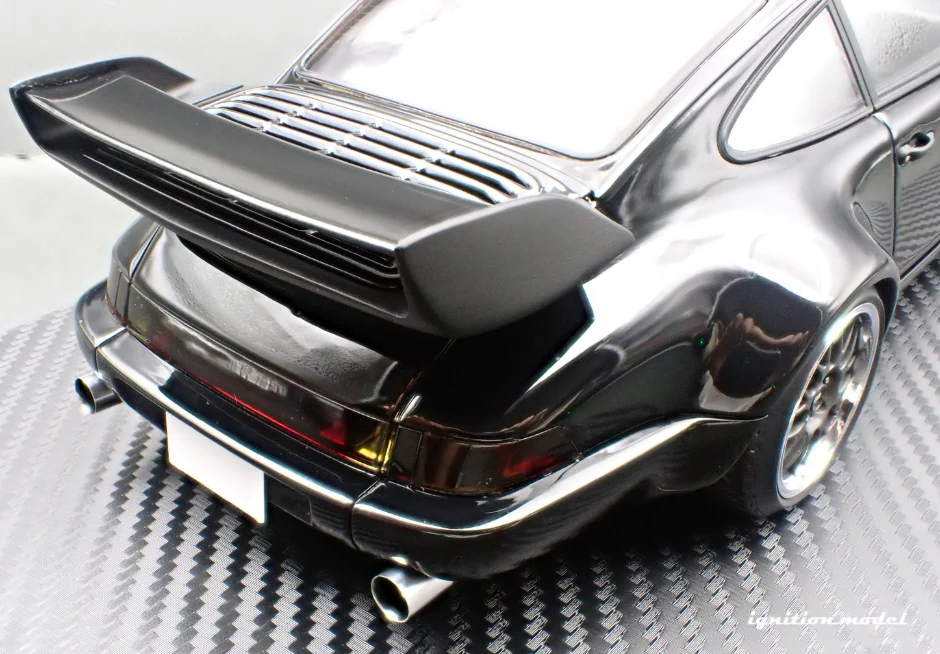 Ignition Model IG3594 1/18 Porsche 911 964 Blackbird Wangan Black Resin