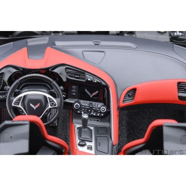 AUTOart 71277 1/18 Chevrolet Corvette C7 ZR1 Gray Metallic Die-cast Model Car
