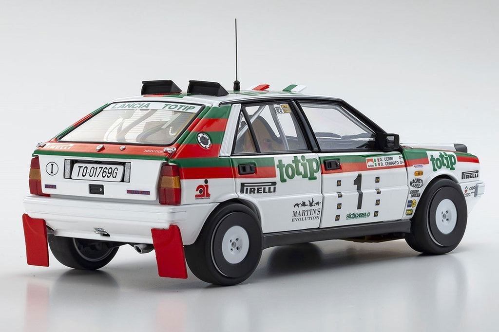 Kyosho KS08960C 1/18 Lancia Delta HF 4WD Targa Florio 1987 #1, Totip Livery